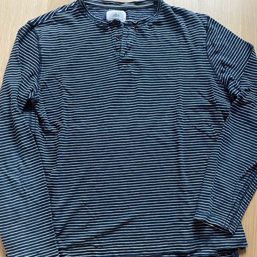 Surfside Supply striped long sleeve tshirt